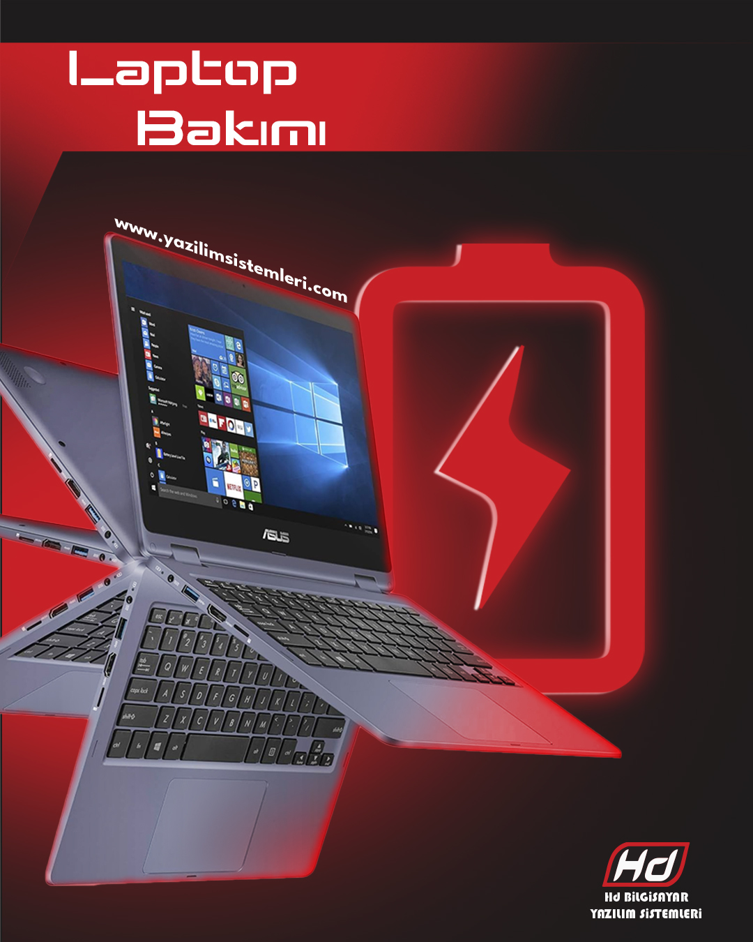 Laptop Tamiri Nedir? Laptop tamiri, arızalanan veya performansı düşen dizüstü bilgisayarların onarım sürecidir. Bu işlem sayesinde cihaz tekrar verimli çalışır ve kullanım ömrü uzar. Ayrıca doğru müdahale ile veri kaybı riski azalır. HD Bilgisayar, laptop tamiri işlemlerini uzman ekip ile gerçekleştirir ve sorunu kısa sürede çözer. Laptop Tamiri Neden Gereklidir? Zamanla laptoplar çeşitli sorunlar yaşayabilir. Bununla birlikte donanım arızaları ve yazılım hataları performansı düşürür. Laptop tamiri, bu sorunları ortadan kaldırarak cihazın tekrar stabil çalışmasını sağlar. Aşağıdaki durumlarda laptop tamiri gerekir: Laptop açılmıyorsa Ekran görüntüsü gelmiyorsa Aşırı ısınma sorunu varsa Şarj problemi yaşanıyorsa Sistem yavaş çalışıyorsa Bu nedenle erken müdahale daha büyük arızaların önüne geçer. Laptop Tamiri ile Sağlanan Avantajlar Laptop tamiri sayesinde cihazınız tekrar hızlı ve sorunsuz çalışır. Ayrıca onarım işlemi, yeni cihaz alma maliyetini ortadan kaldırır. Bunun yanı sıra mevcut verilerin korunması da önemli bir avantaj sağlar. Özellikle profesyonel destek almak, doğru parçaların kullanılmasını sağlar. Böylece cihaz daha uzun süre sorunsuz çalışır. HD Bilgisayar ile Laptop Tamiri Hizmeti HD Bilgisayar, laptop tamiri hizmetinde hızlı ve güvenilir çözümler sunar: Donanım arızalarını tespit eder Gerekli parça değişimini yapar Yazılım sorunlarını giderir Performans optimizasyonu sağlar Ayrıca detaylı hizmetler için 👉 https://yazilimsistemleri.com/hizmetler/ sayfasını ziyaret edebilirsiniz. Laptop Tamiri Ne Zaman Yapılmalı? Laptopunuz yavaşladıysa veya beklenmeyen hatalar oluşuyorsa laptop tamiri zamanı gelmiş olabilir. Özellikle cihaz aniden kapanıyorsa bu durum ciddi bir soruna işaret eder. Bu yüzden erken müdahale cihazın ömrünü uzatır. Sonuç olarak laptop tamiri, bilgisayarınızı tekrar verimli hale getirmenin en etkili yollarından biridir. HD Bilgisayar ile cihazınız güvenli, hızlı ve sorunsuz çalışır. Görsel alt metin önerisi: “laptop tamiri işlemi” “dizüstü bilgisayar onarımı”
