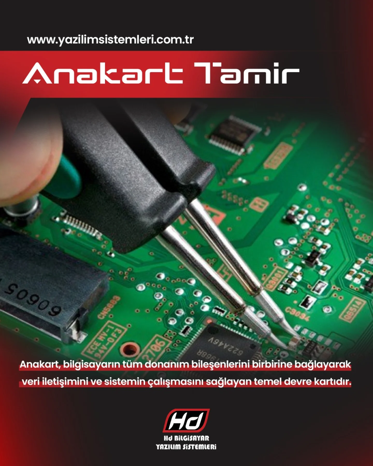 laptop anakart tamiri