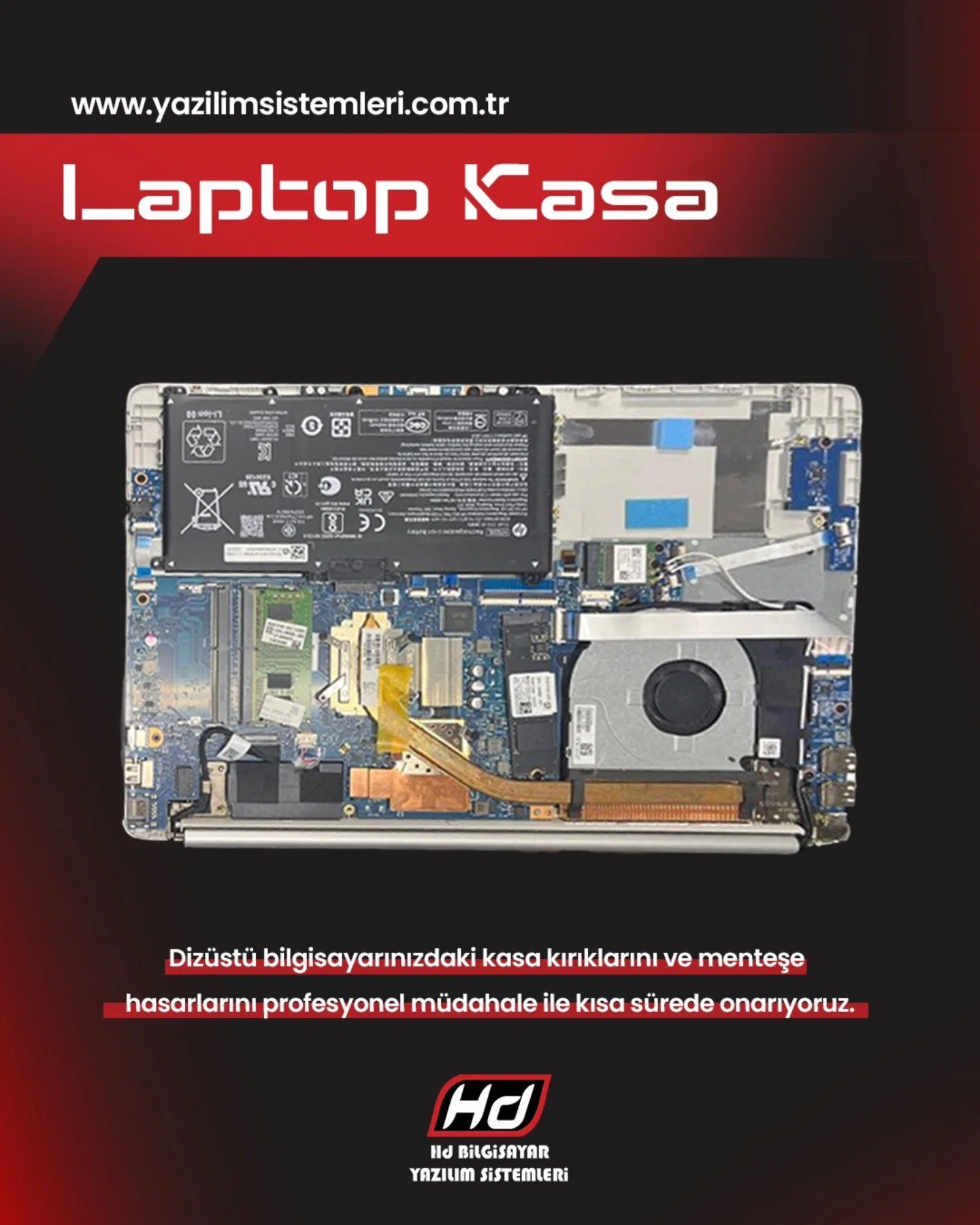 laptop sıvı teması