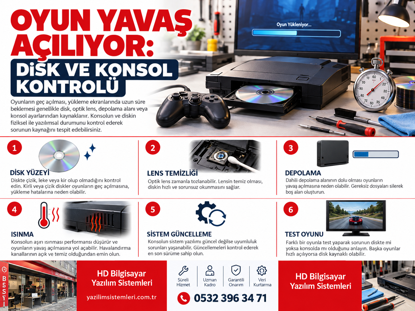 playstation 3 oyun yavaş açılıyor genel kontrol görseli